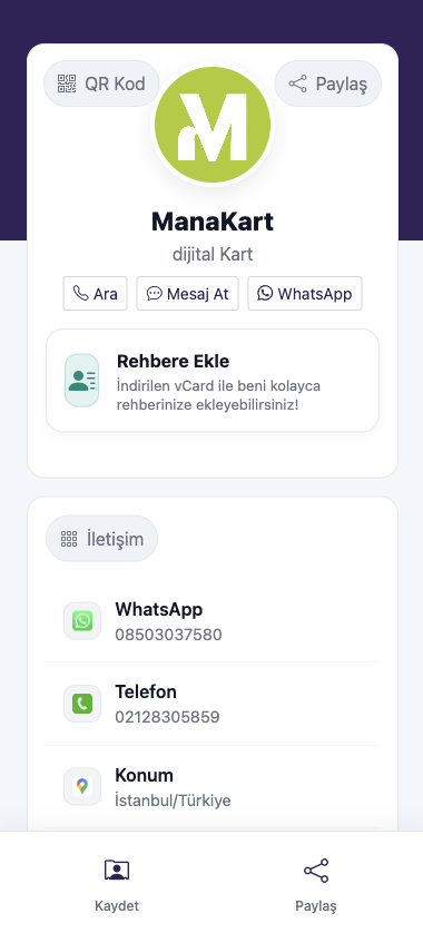 ManaKart profil