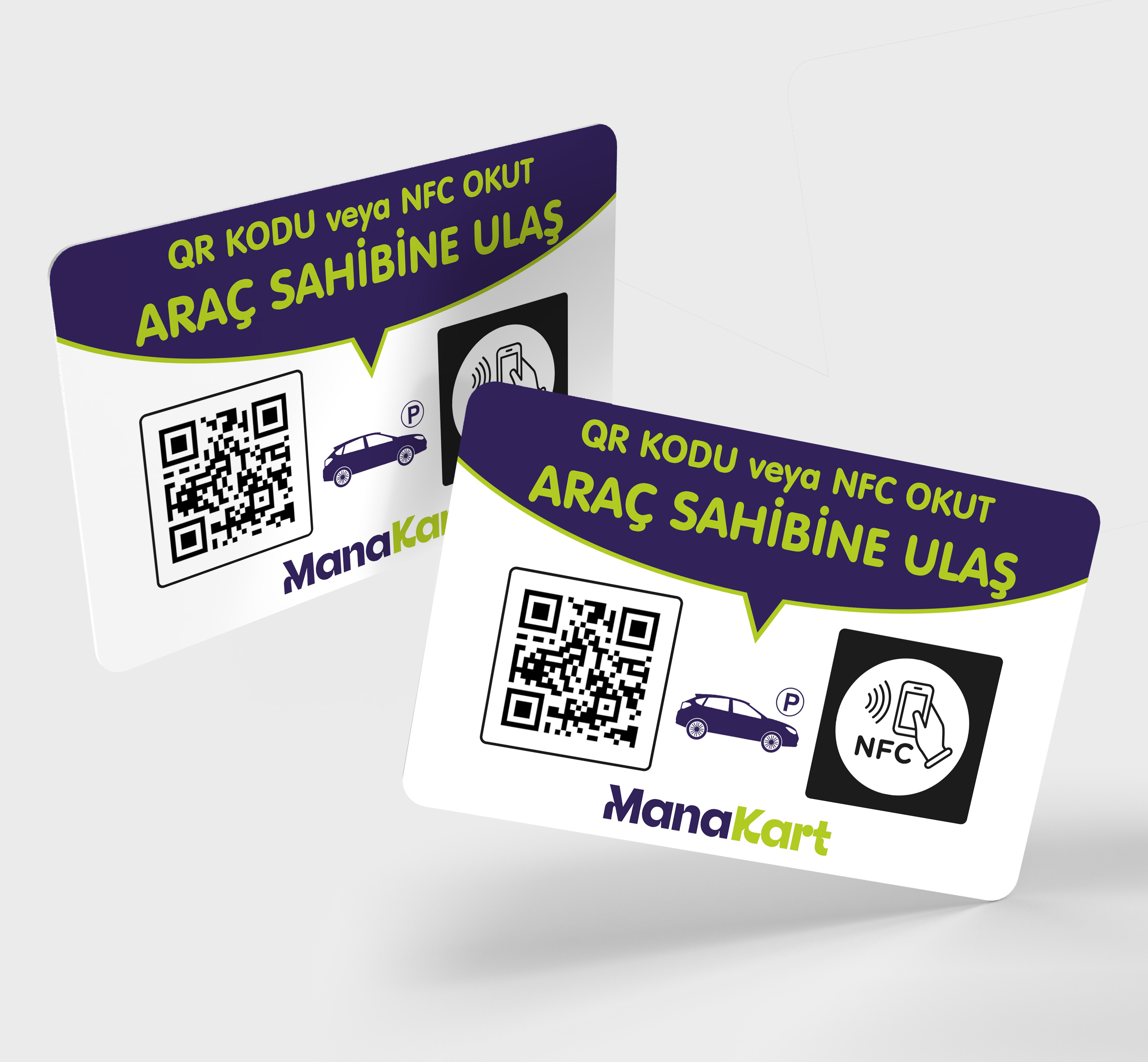 Temassız NFC Araç Kartı